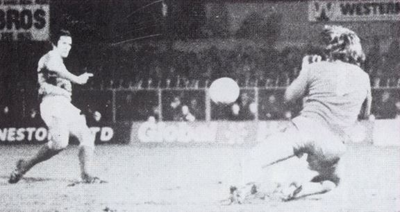Dixie McNeil knocks out FA Cup holders West Ham in 1981.